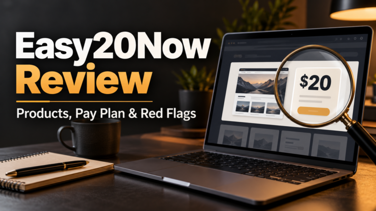 Easy20Now Review: Red Flags, not enough info to evaluate, and why I strongly recommend something else.